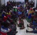 Security personnel during the Osun governorship election amid reports of alleged imported voters with fresh PVCs