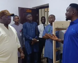 Nigerian artisans participating in the ITF SUPA skills training programme.