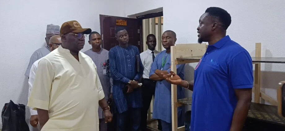 Nigerian artisans participating in the ITF SUPA skills training programme.