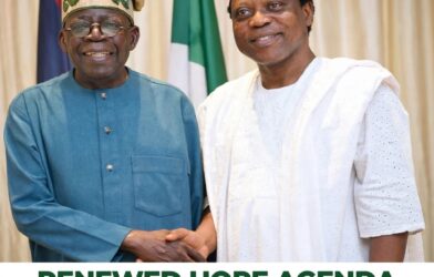 President Bola Tinubu and Remi Oseni in discussions on economic reforms and grassroots development