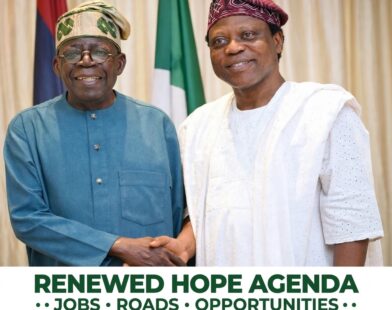 President Bola Tinubu and Remi Oseni in discussions on economic reforms and grassroots development
