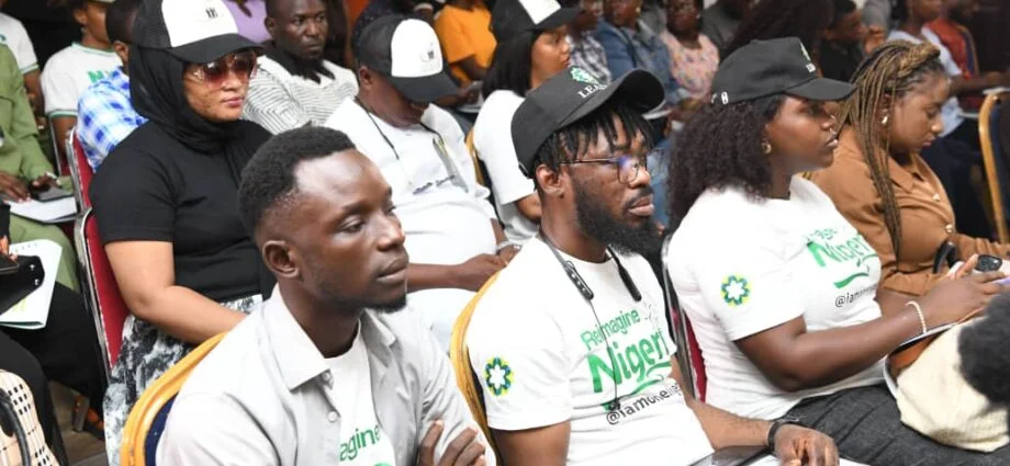 Nigerian youths benefiting from skills development initiatives under the Nigerian Youth Academy.