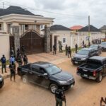 Adewale Egbedun, Osun Assembly Speaker, amid reports of armed security personnel surrounding his residence